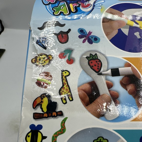 Hydro Dip Character Art  10 Water Markers & Drawing Paddle. - Picture 12 of 12